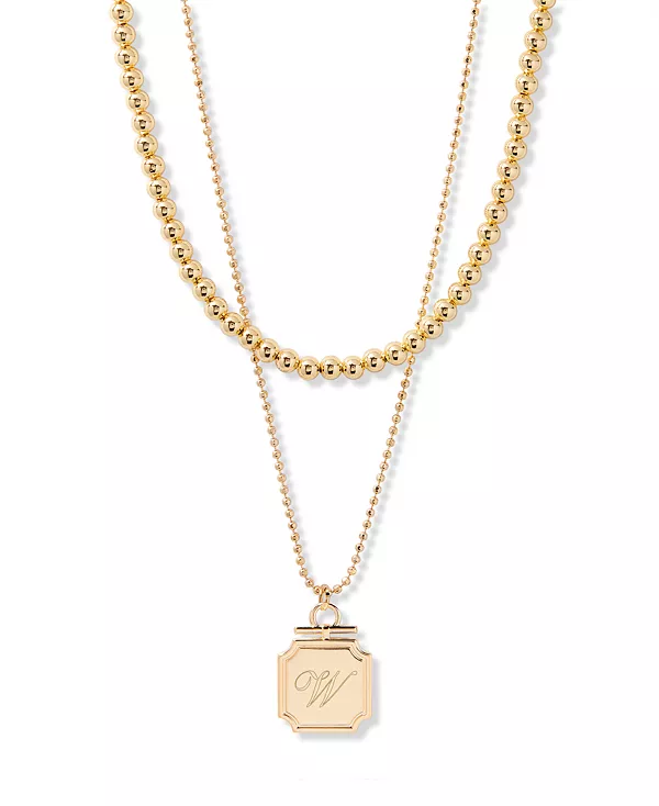 Позолоченный комплект из ожерелий Margot Initial Brook & York, gold-w
Позолоченный комплект из ожерелий Margot Initial Brook & York, gold-w