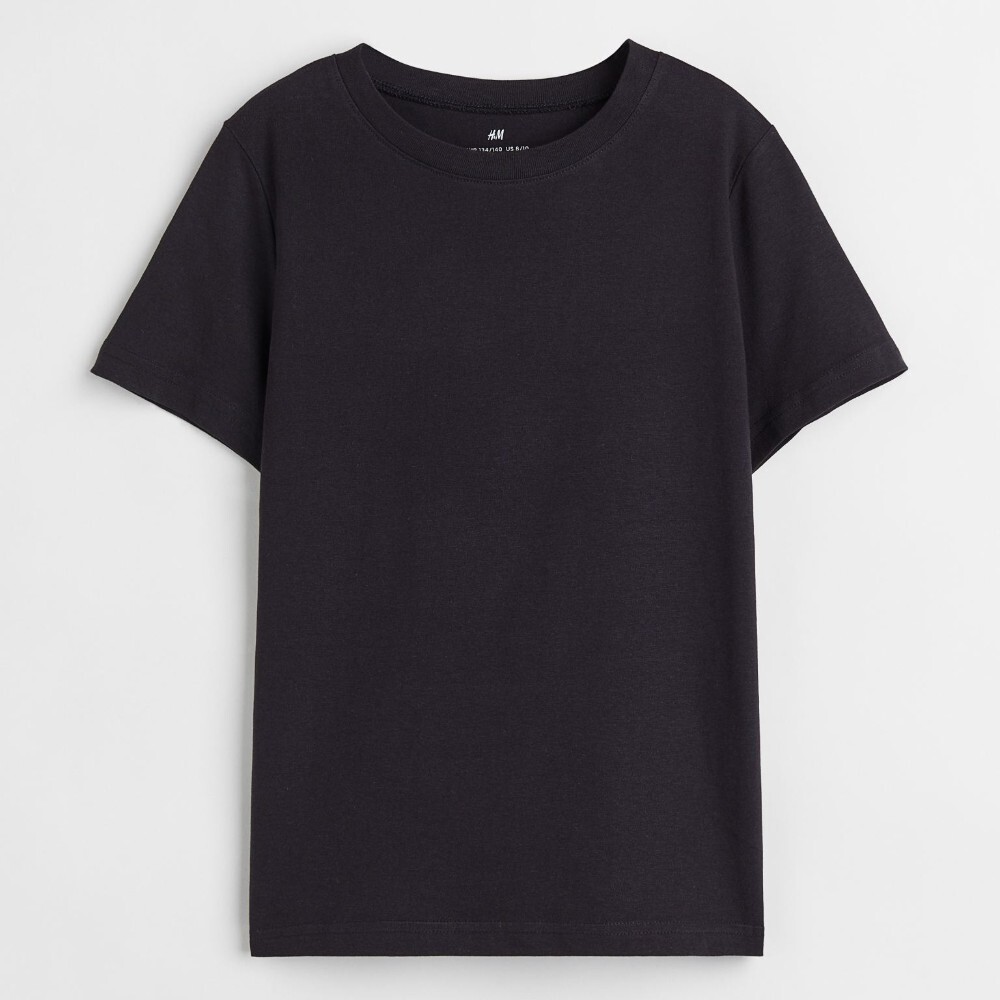 Футболка H&M Cotton, черный
Футболка H&M Cotton, черный