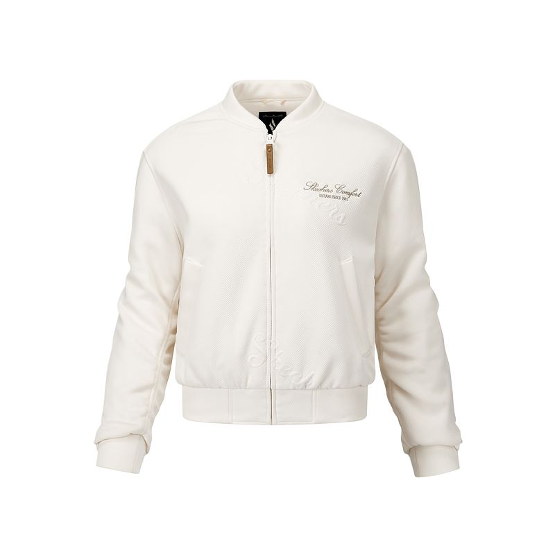 Женская бейсбольная куртка FW25 Skechers, gardenia/01b4
Женская бейсбольная куртка FW25 Skechers, gardenia/01b4