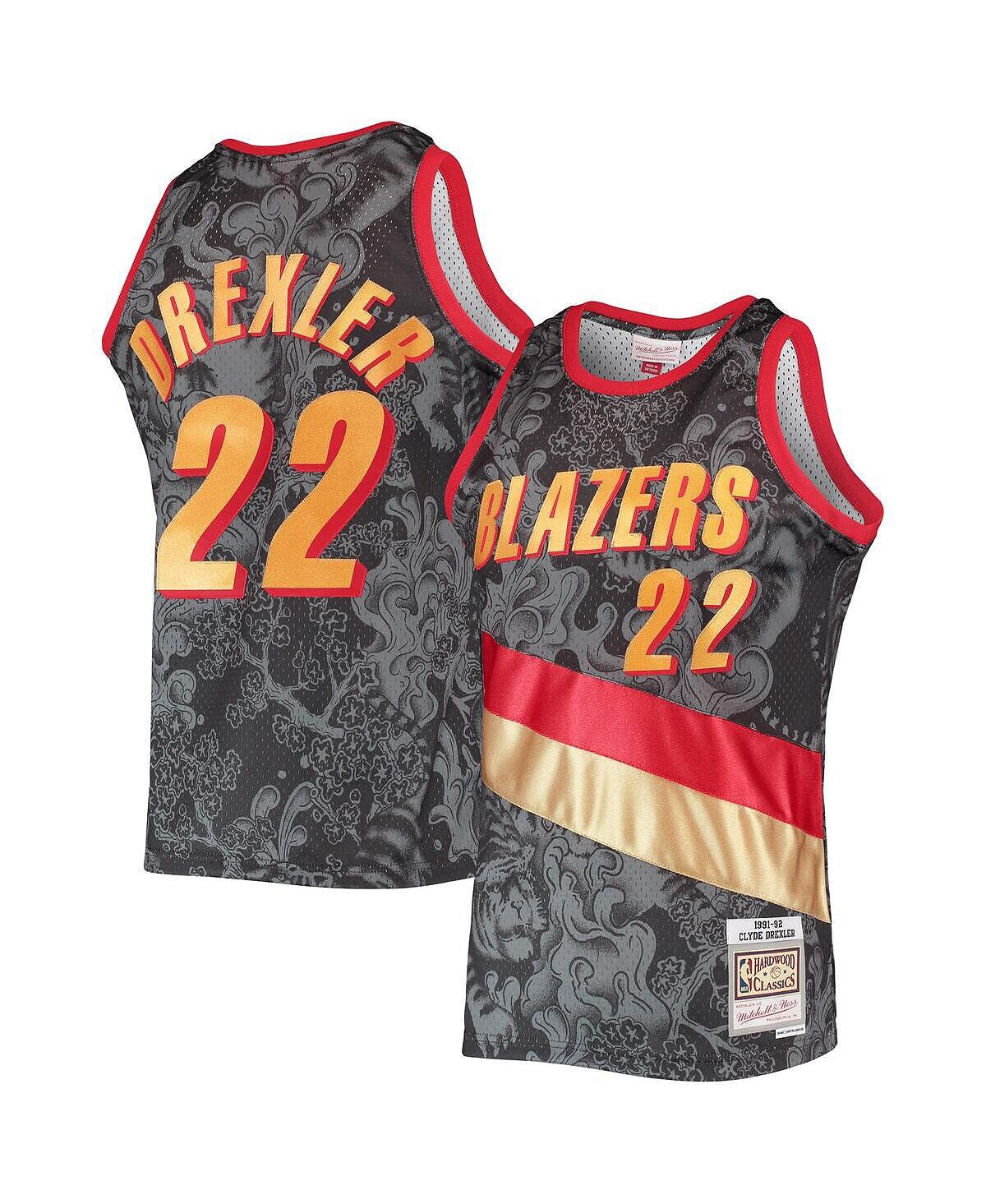 Мужские clyde drexler black portland trail blazers hardwood classics 1991-92 лунный новый год swingman jersey Mitchell & Ness, черный
Мужские clyde drexler black portland trail blazers hardwood classics 1991-92 лунный новый год swingman jersey Mitchell & Ness, черный