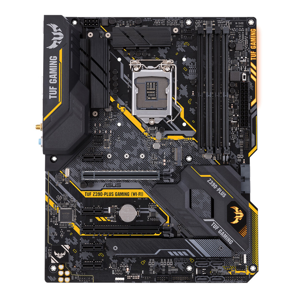 Материнская плата ASUS TUF Z390-Plus Gaming, LGA1151, DDR4, Wi-Fi 
Материнская плата ASUS TUF Z390-Plus Gaming, LGA1151, DDR4, Wi-Fi