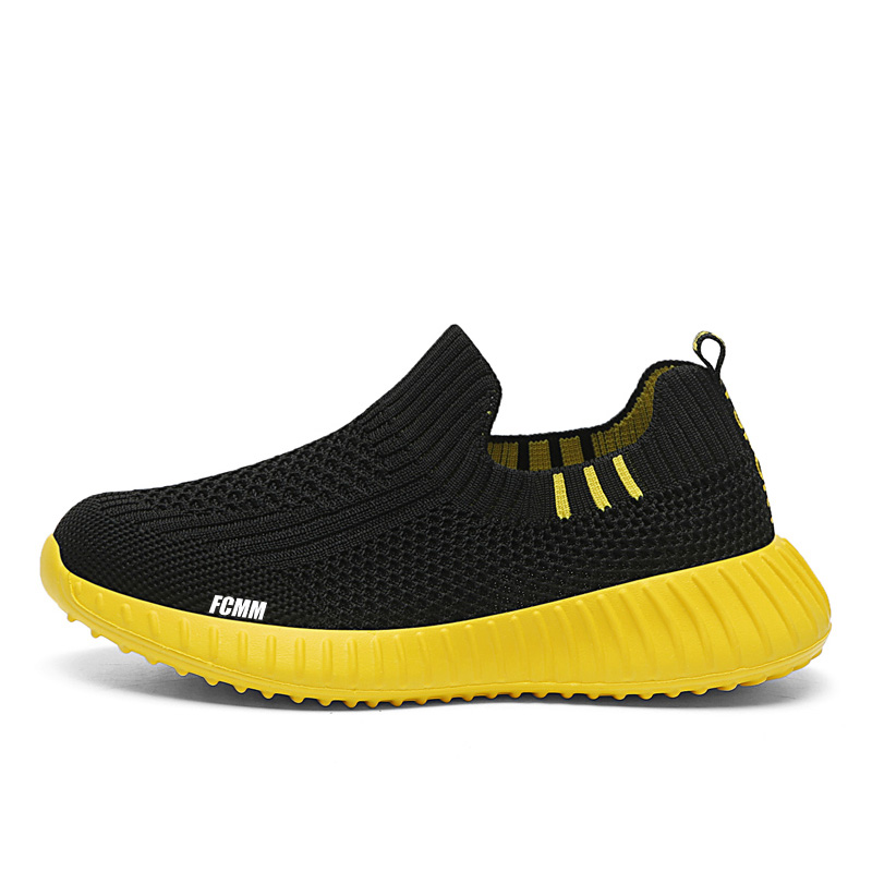 Нескользящая повседневная обувь для детей FCMM, черный/желтый
Нескользящая повседневная обувь для детей FCMM, черный/желтый