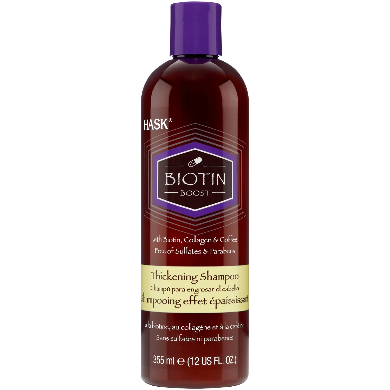 Hask Biotyna укрепляющий шампунь для ослабленных и тонких волос, 355 мл
Hask Biotyna укрепляющий шампунь для ослабленных и тонких волос, 355 мл