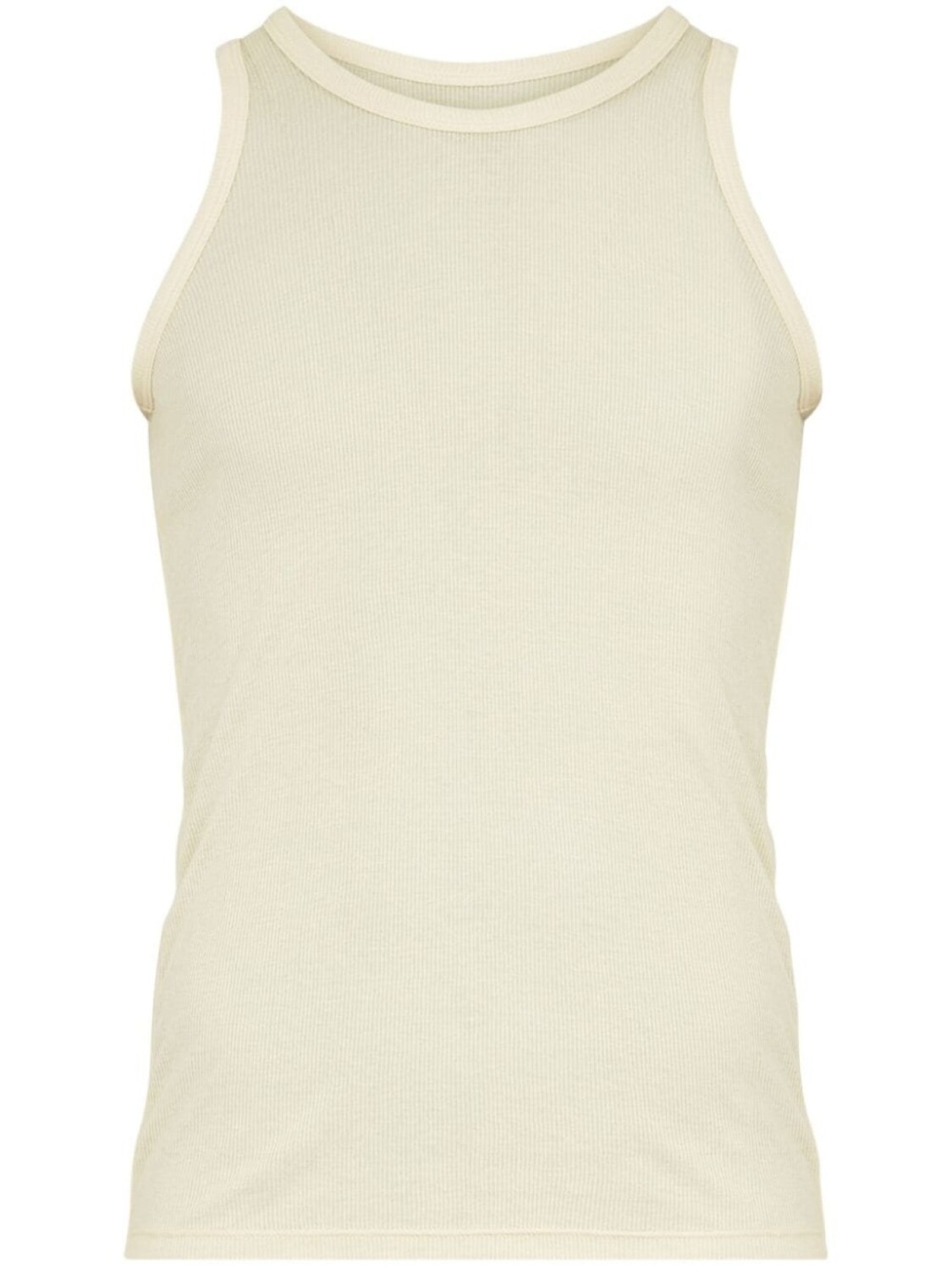 Maison Margiela топ в рубчик с круглым вырезом, нейтральный цвет
Maison Margiela топ в рубчик с круглым вырезом, нейтральный цвет