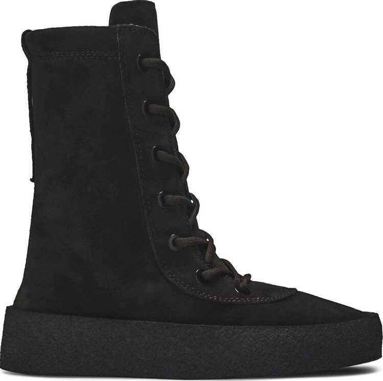 Кроссовки Yeezy Season 4 Crepe Boot Oil, черный 
Кроссовки Yeezy Season 4 Crepe Boot Oil, черный