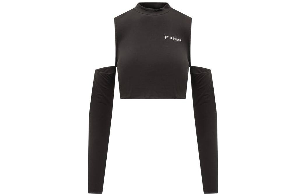 Топ с вырезом и принтом логотипа Palm Angels
Топ с вырезом и принтом логотипа Palm Angels