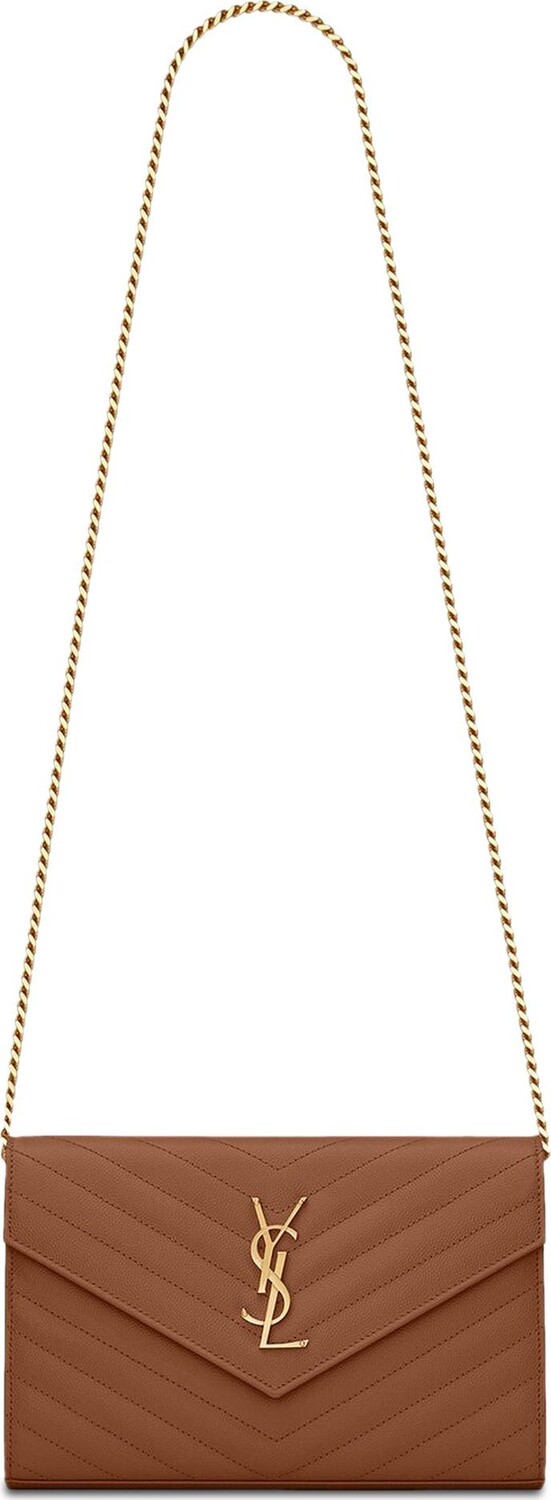 Бумажник Saint Laurent Monogram Chain Wallet Naturel Dark, коричневый
Бумажник Saint Laurent Monogram Chain Wallet Naturel Dark, коричневый