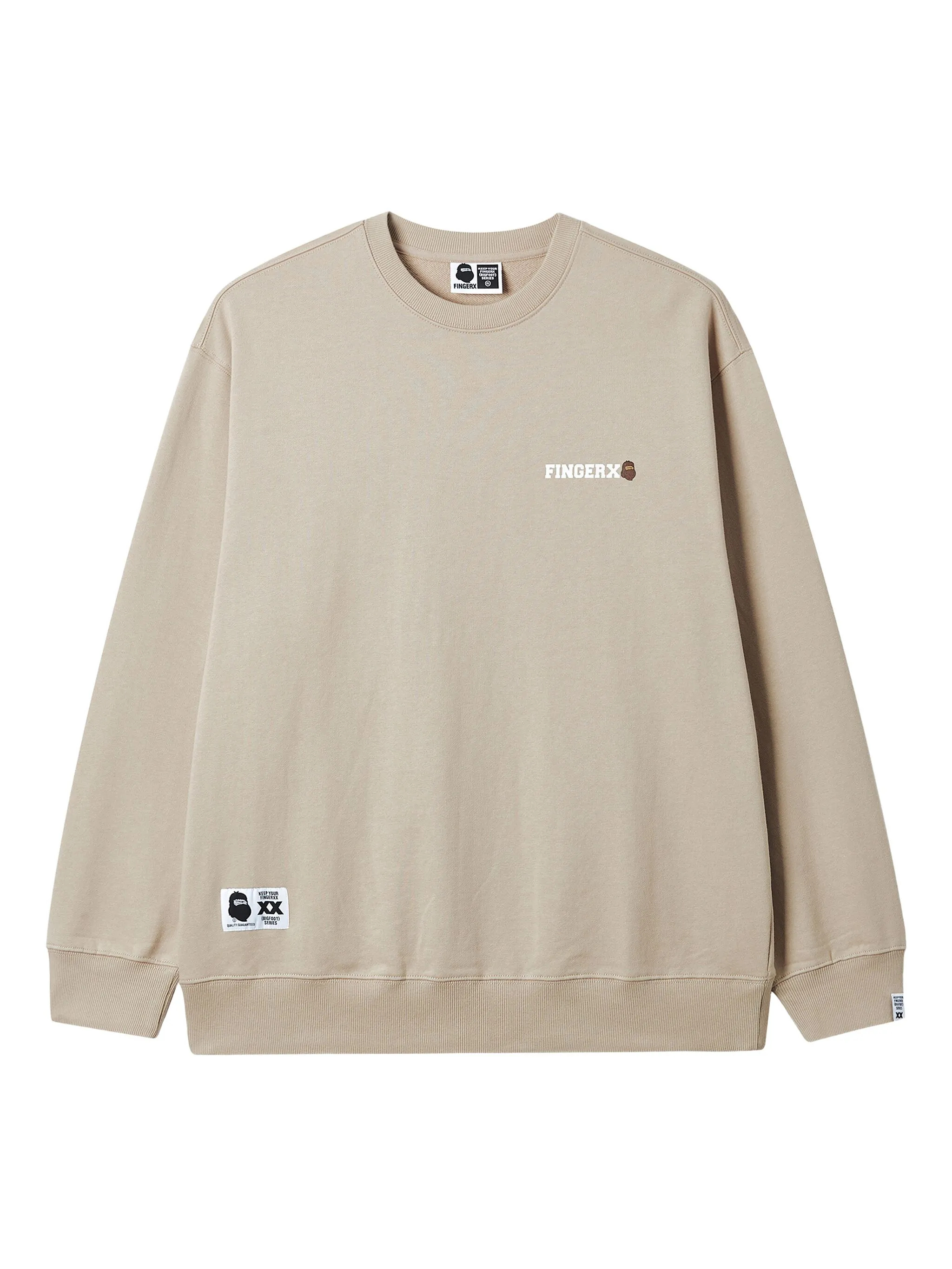 Толстовка с вышитым логотипом Fingercroxx, бежевый
Толстовка с вышитым логотипом Fingercroxx, бежевый