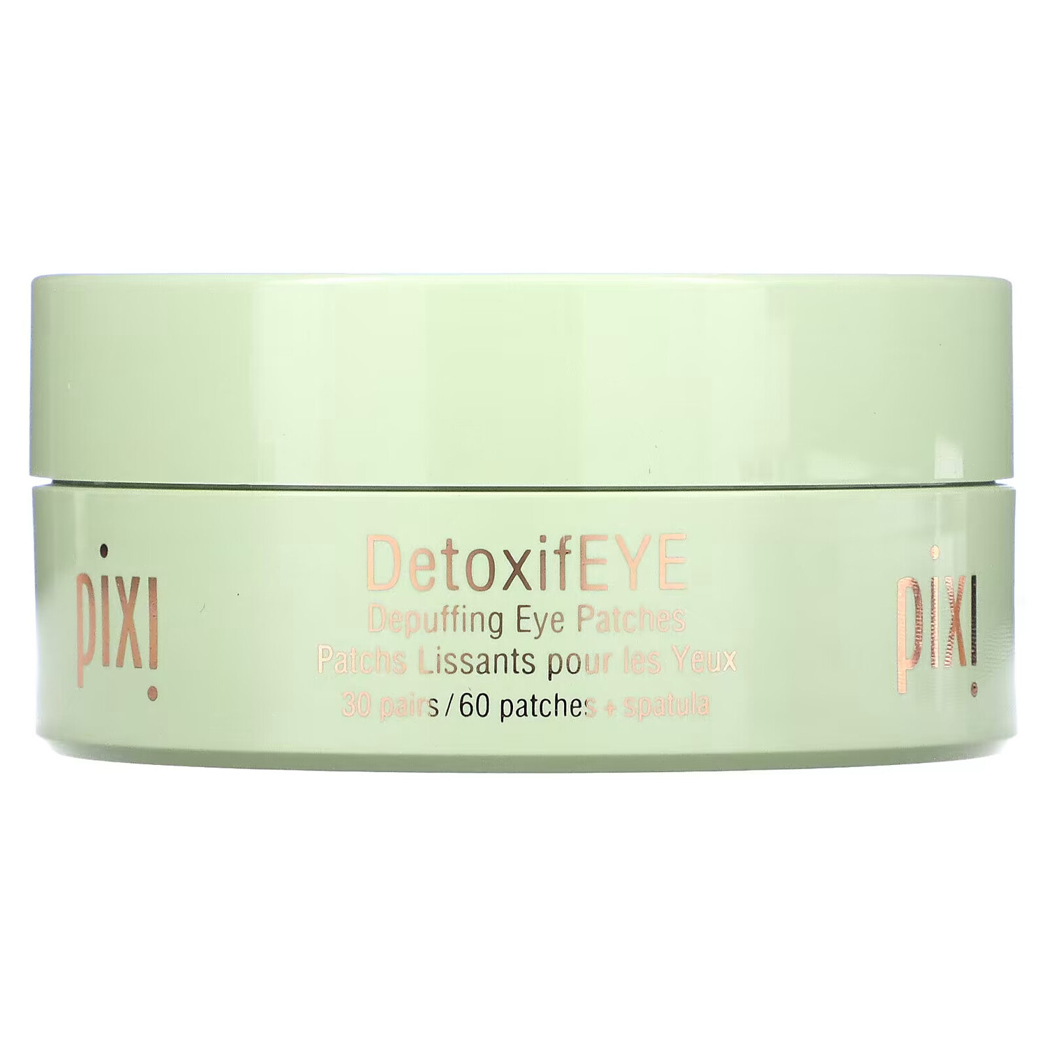 Pixi Beauty, Skintreats, DetoxifEye, патчи для глаз против отечности, 30 пар + лопатка
Pixi Beauty, Skintreats, DetoxifEye, патчи для глаз против отечности, 30 пар + лопатка