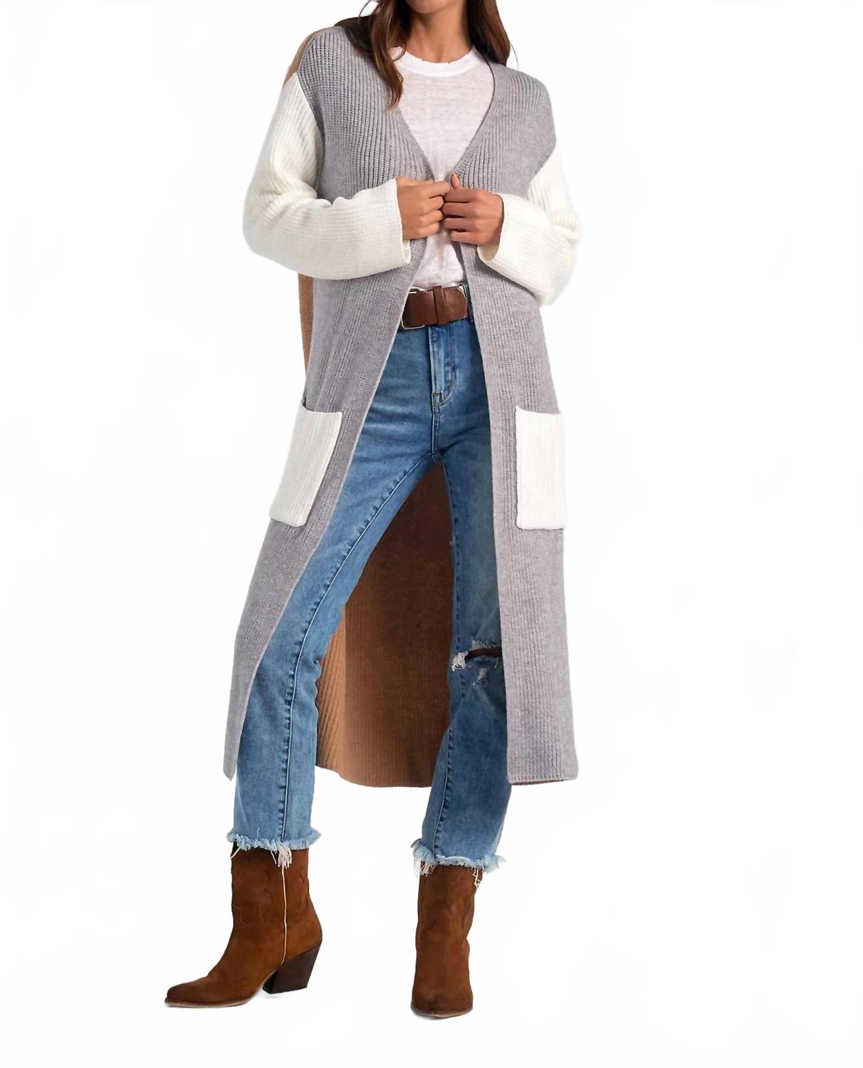 Кардиган Kitson в сером цвете Elan, Grey Color Block
Кардиган Kitson в сером цвете Elan, Grey Color Block