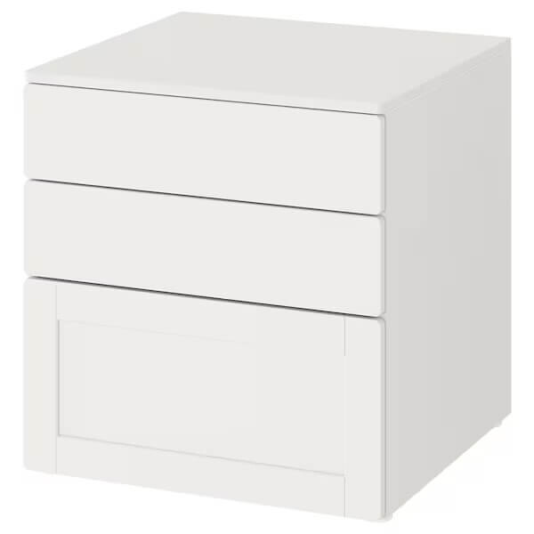 Комод с 3 ящиками Ikea Smastad/Platsa, 60х57х63 см, белый/белый
Комод с 3 ящиками Ikea Smastad/Platsa, 60х57х63 см, белый/белый