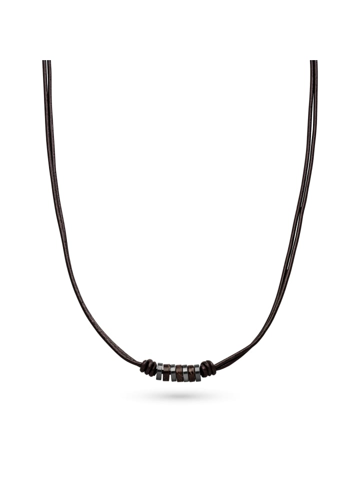 s.Oliver Кожаное ожерелье коричневого цвета
s.Oliver Кожаное ожерелье коричневого цвета