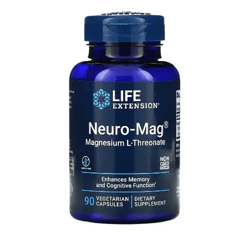 L-треонат магния Neuro-Mag 90 капсул Life Extension
L-треонат магния Neuro-Mag 90 капсул Life Extension