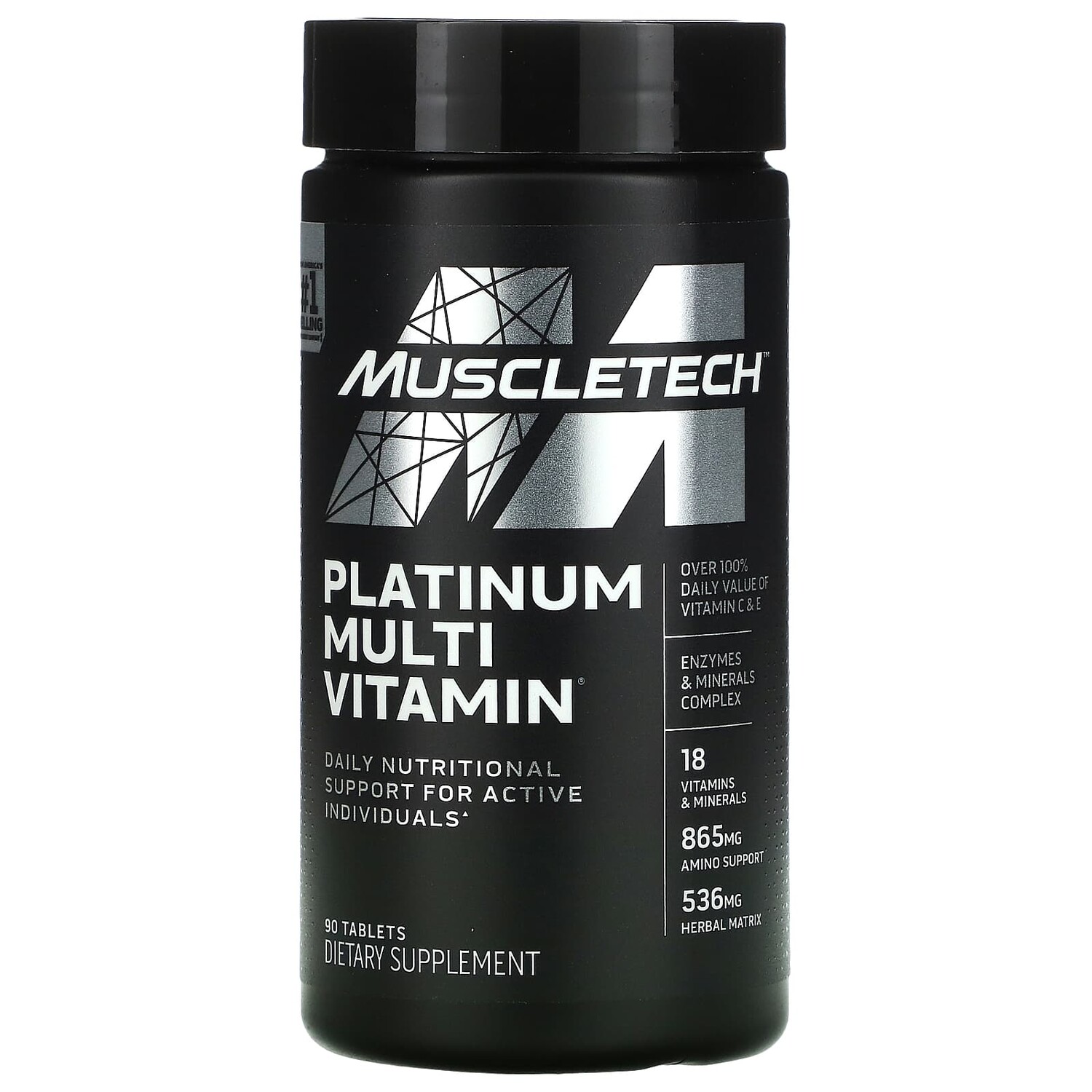 Мультивитамины MuscleTech Platinum, 90 таблеток
Мультивитамины MuscleTech Platinum, 90 таблеток