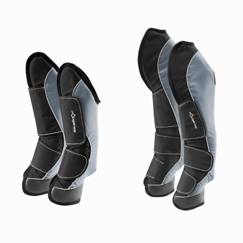 Транспортировочные ногавки Fouganza 500 Traveller для лошади, черно-серый
Транспортировочные ногавки Fouganza 500 Traveller для лошади, черно-серый