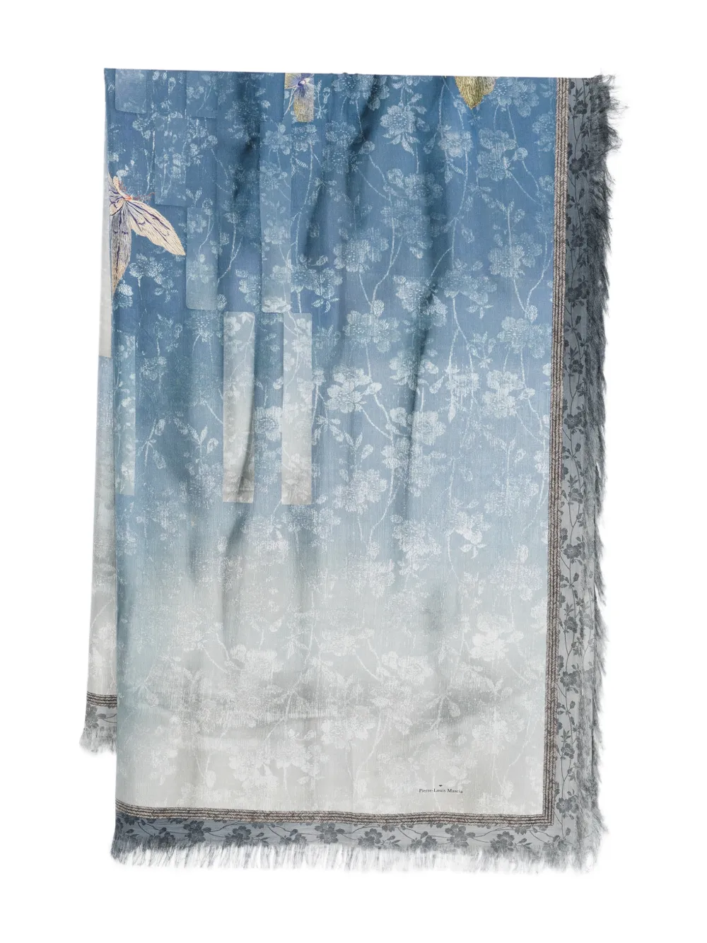 Шелковый шарф Aloeuw с бахромой по краю Pierre-Louis Mascia, синий
Шелковый шарф Aloeuw с бахромой по краю Pierre-Louis Mascia, синий