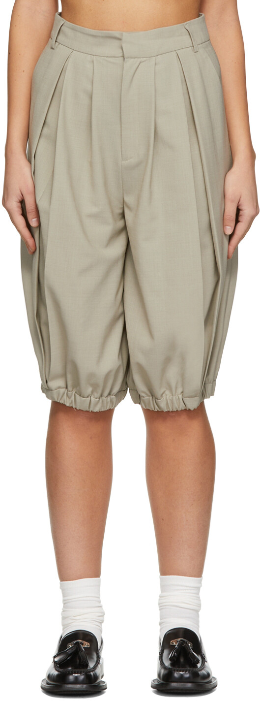 Бежевые шерстяные шорты Trunk Project
Бежевые шерстяные шорты Trunk Project