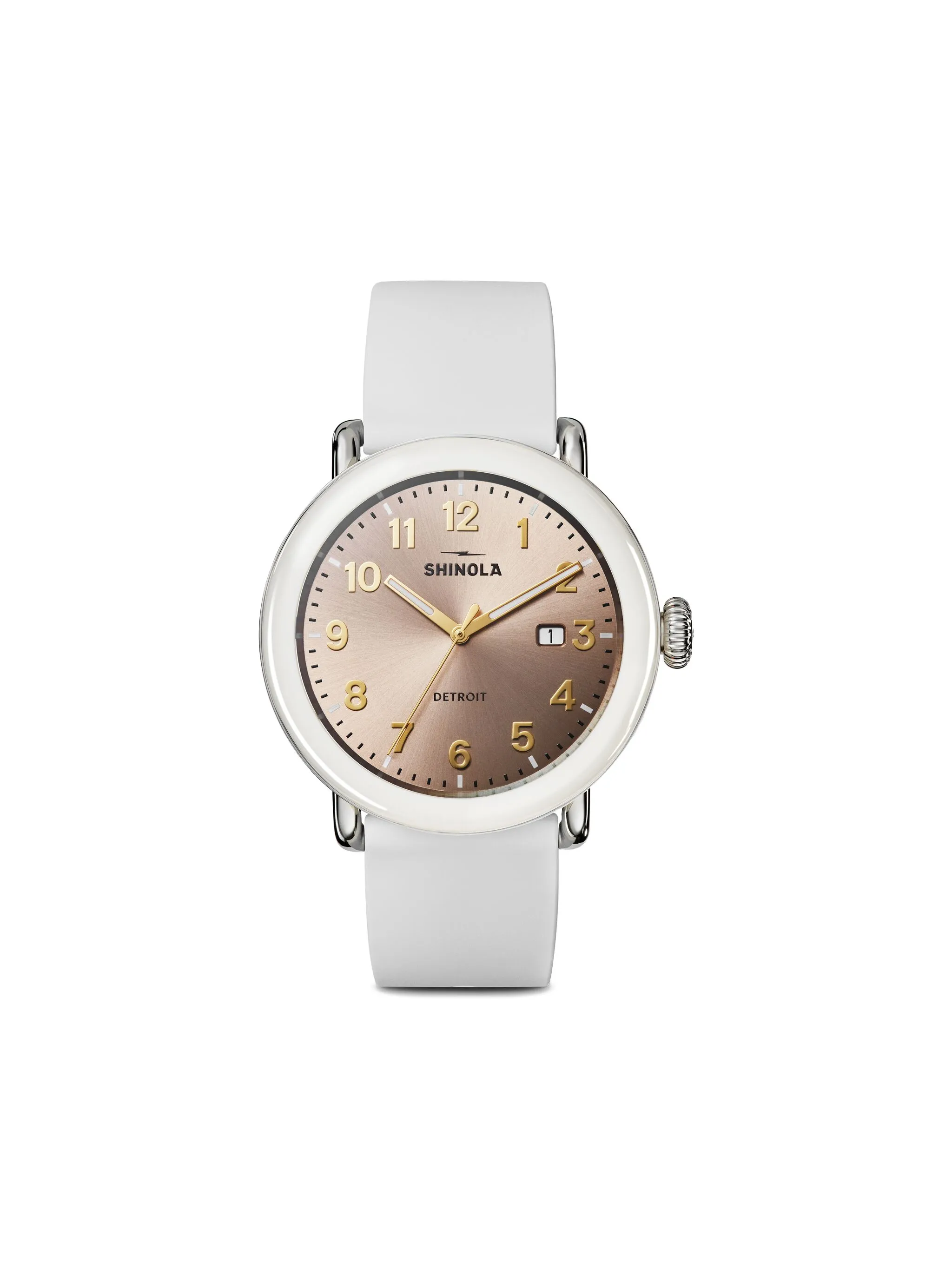 Наручные часы Detrola 38 мм Shinola, белый
Наручные часы Detrola 38 мм Shinola, белый