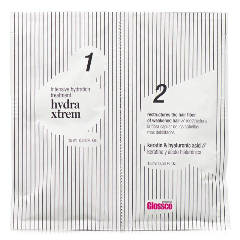 Glossco Hydra Xtrem интенсивно увлажняющее средство для волос, 2x15 мл/3 упаковки
Glossco Hydra Xtrem интенсивно увлажняющее средство для волос, 2x15 мл/3 упаковки
