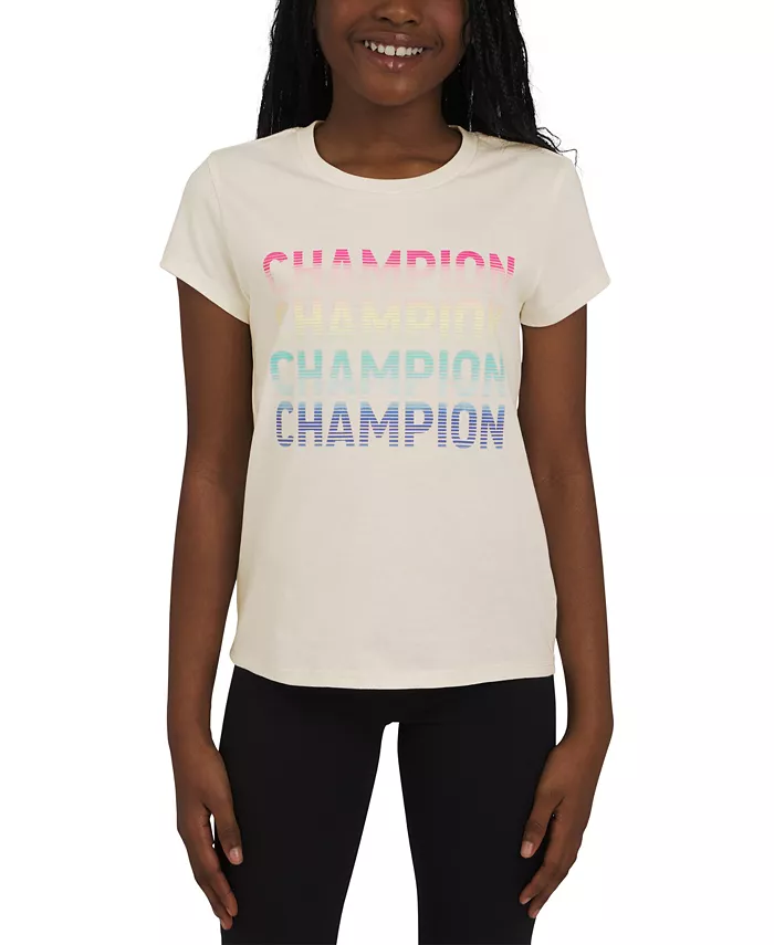Футболка с коротким рукавом и логотипом для девочек 7-16 лет Champion, белый
Футболка с коротким рукавом и логотипом для девочек 7-16 лет Champion, белый