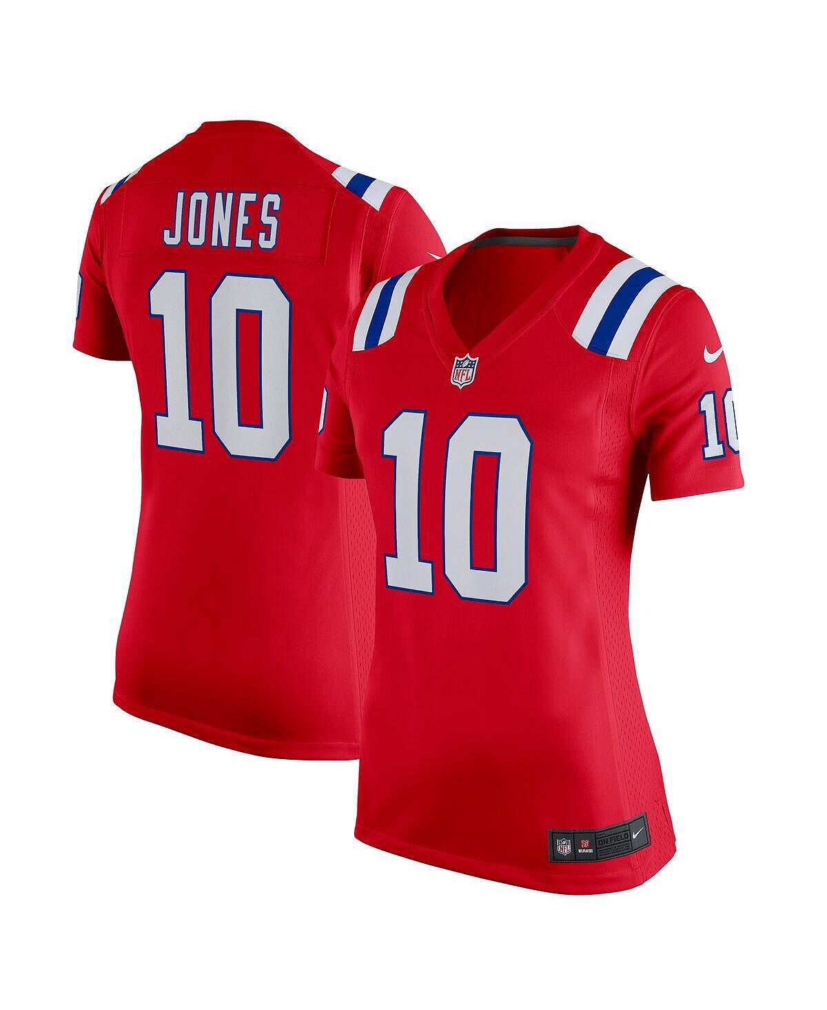 Женская красная игровая майка Mac Jones New England Patriots Nike, красный
Женская красная игровая майка Mac Jones New England Patriots Nike, красный
