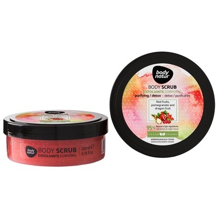 Body Scrub Отшелушивающий скраб для тела с красными фруктами, гранатом и фруктами Body Natur
Body Scrub Отшелушивающий скраб для тела с красными фруктами, гранатом и фруктами Body Natur