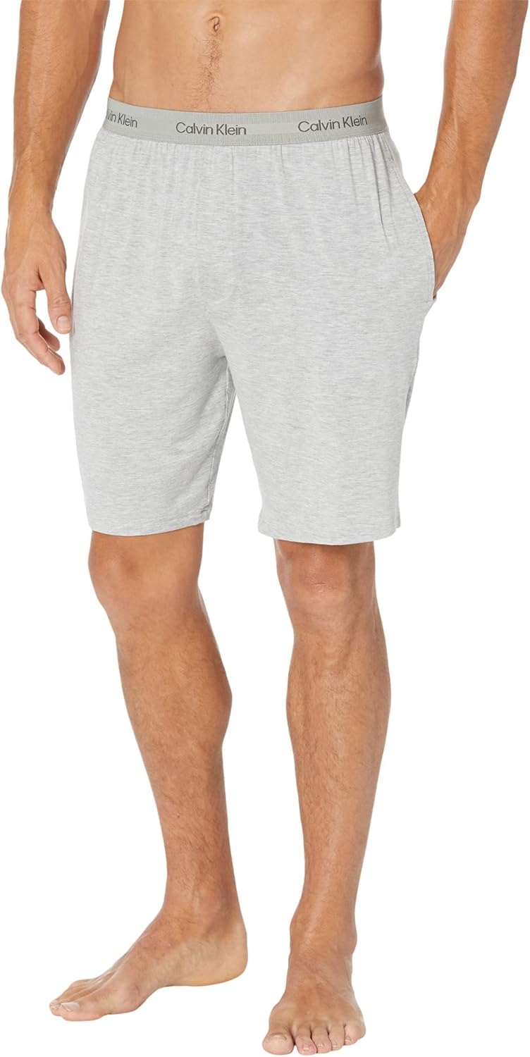 Ультрамягкие современные шорты для сна Calvin Klein Men's Modal Lounge, Grey Heather
Ультрамягкие современные шорты для сна Calvin Klein Men's Modal Lounge, Grey Heather