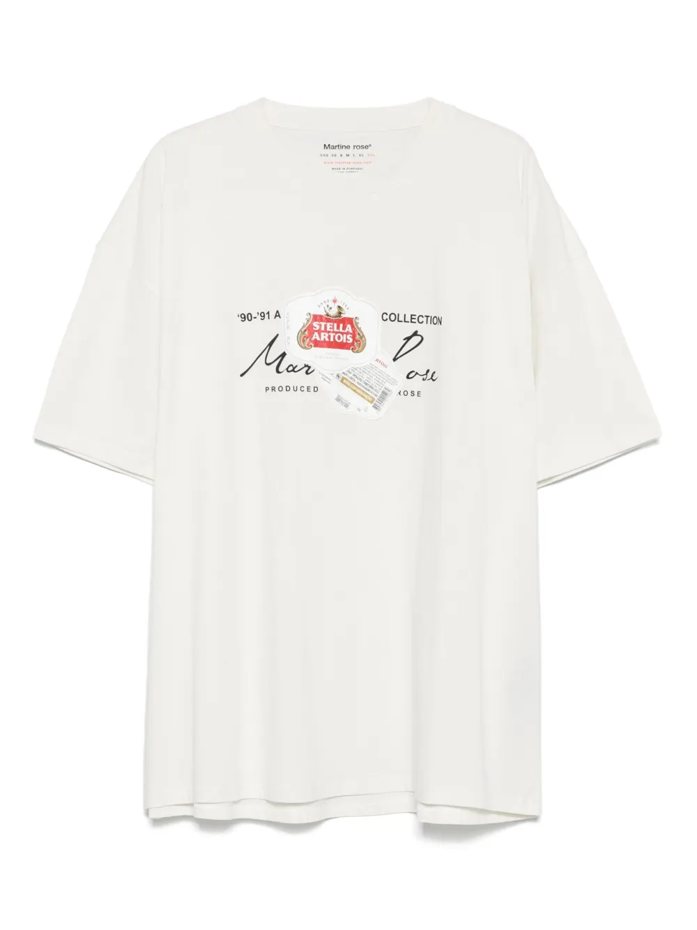 Футболка с графическим принтом Martine Rose, белый
Футболка с графическим принтом Martine Rose, белый