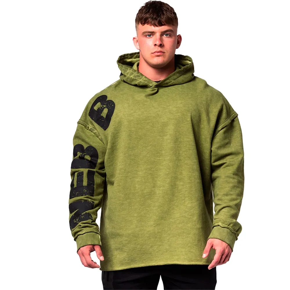 Худи Nebbia Washed-off oversized no bs 371, зеленый
Худи Nebbia Washed-off oversized no bs 371, зеленый