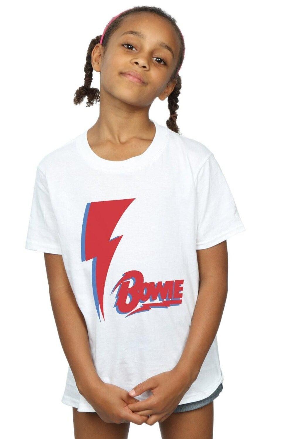 Хлопковая футболка Red Bolt David Bowie, белый
Хлопковая футболка Red Bolt David Bowie, белый