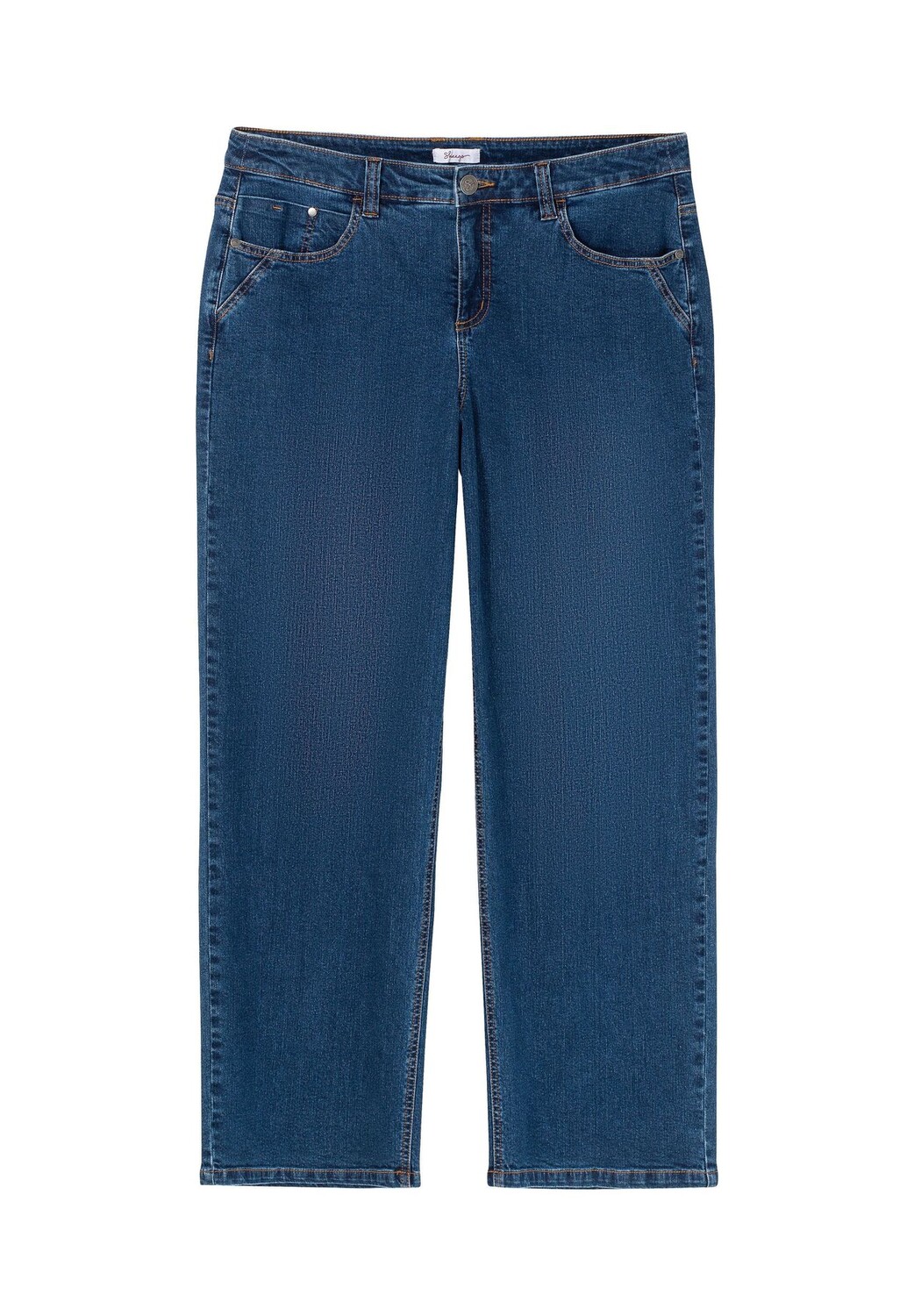 Комфортные джинсы ELLA ELLA для сильных бедер и икр sheego, цвет Blue Denim
Комфортные джинсы ELLA ELLA для сильных бедер и икр sheego, цвет Blue Denim