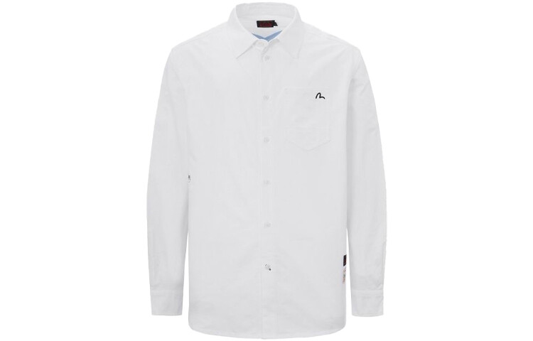 Рубашка мужская белая Evisu, белый
Рубашка мужская белая Evisu, белый