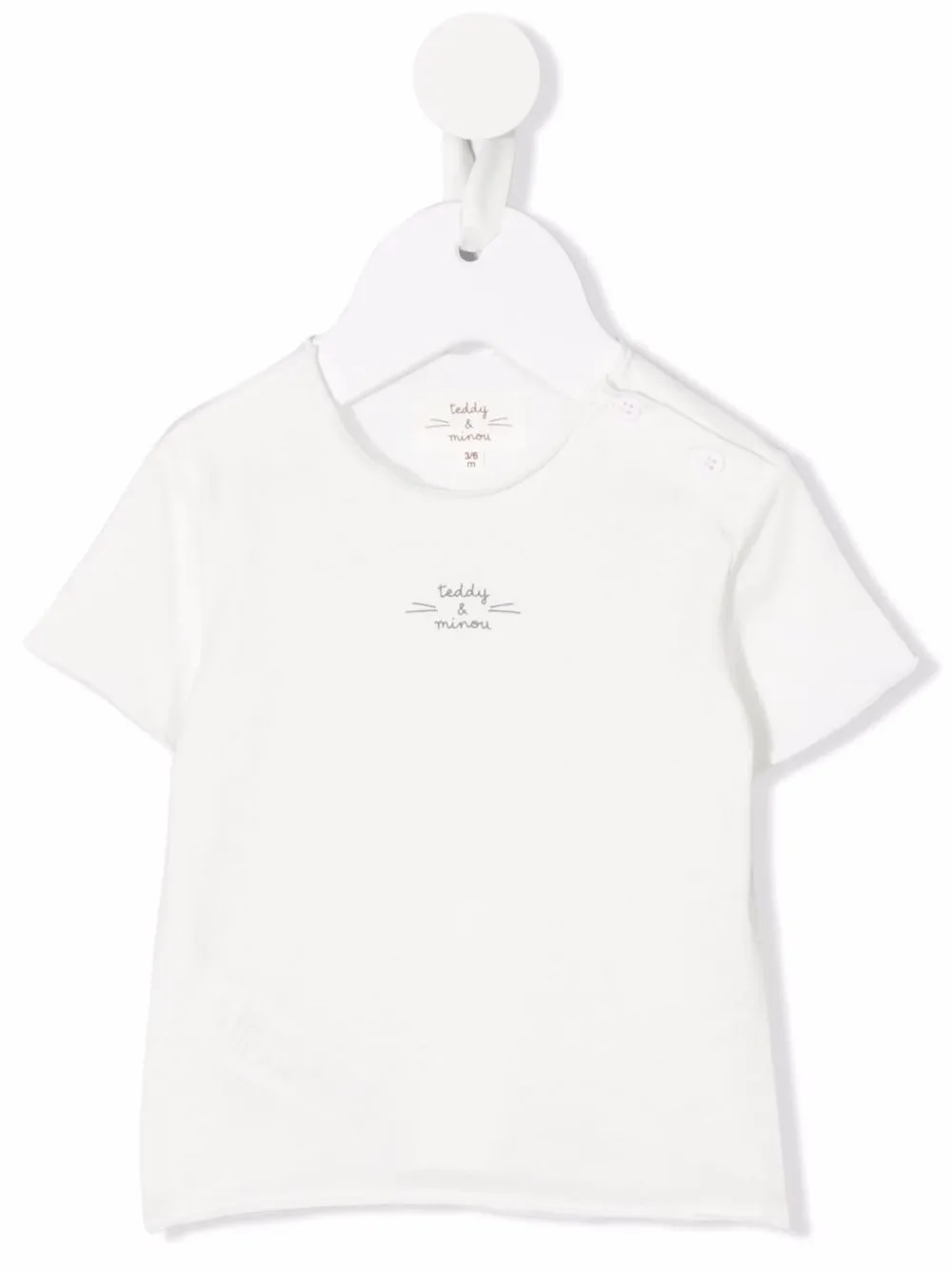 Футболка с логотипом TEDDY & MINOU, белый
Футболка с логотипом TEDDY & MINOU, белый