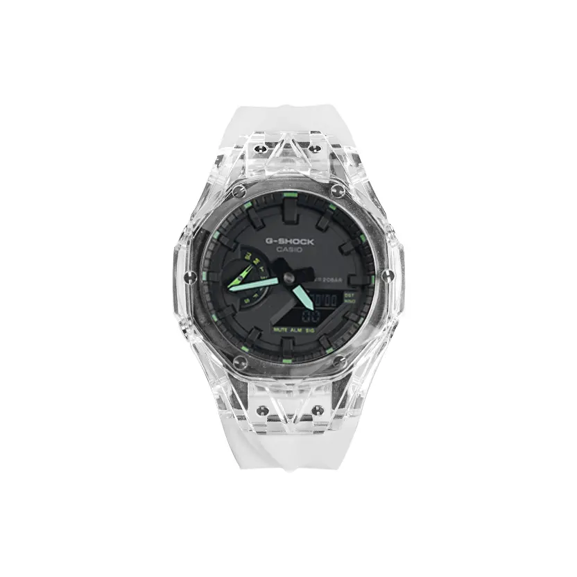 CASIO Часы Unisex Liquid Crystal/Analog Dual Display Series Black Watch, Hublot Armor Green White Strap
CASIO Часы Unisex Liquid Crystal/Analog Dual Display Series Black Watch, Hublot Armor Green White Strap