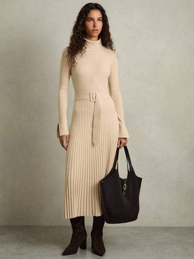 Плиссированное трикотажное платье миди с круглым вырезом vinette Reiss, цвет Neutral
Плиссированное трикотажное платье миди с круглым вырезом vinette Reiss, цвет Neutral