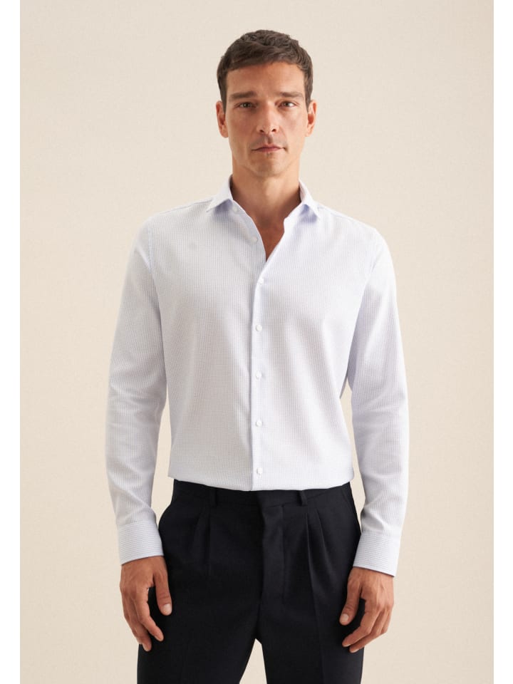 Рубашка Seidensticker, светло-синий
Рубашка Seidensticker, светло-синий