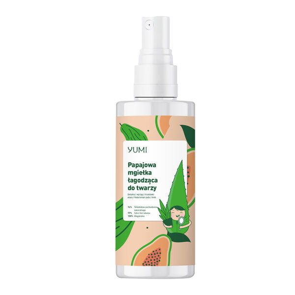 Успокаивающий спрей для лица «Папайя», 150 мл Yumi Papaja
Успокаивающий спрей для лица «Папайя», 150 мл Yumi Papaja