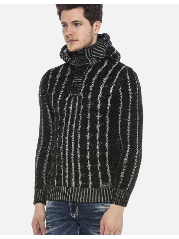 Пуловер Cipo & Baxx Pullover, черный
Пуловер Cipo & Baxx Pullover, черный
