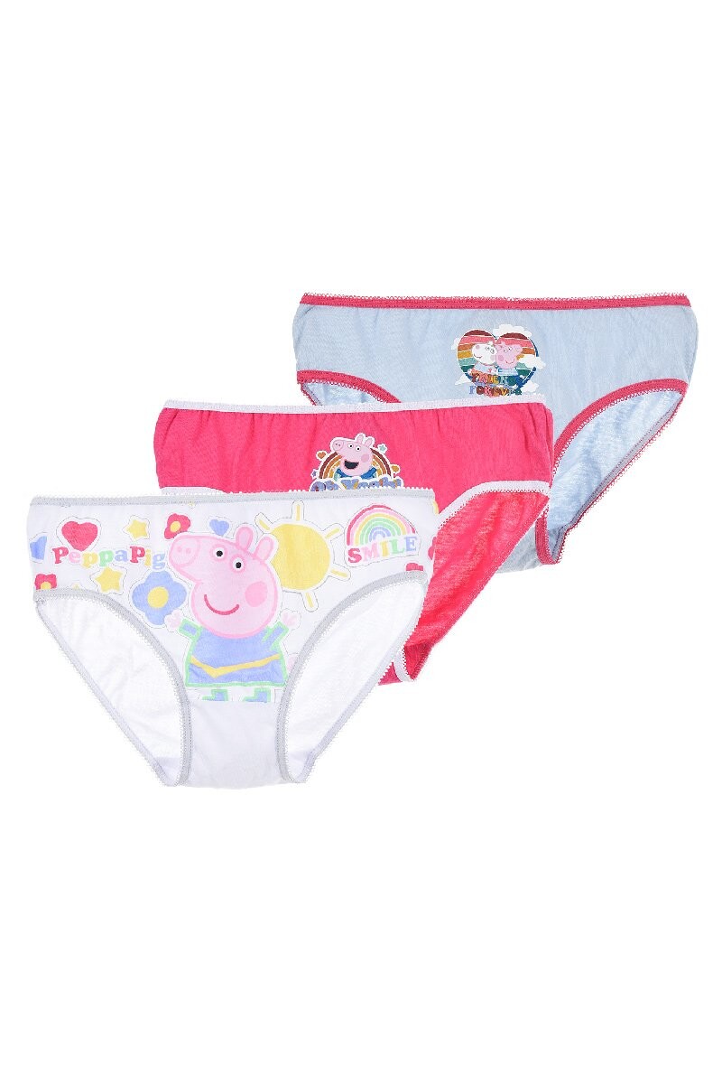 Трусы Peppa Pig Kinder Unterhosen 3er Pack, разноцветный
Трусы Peppa Pig Kinder Unterhosen 3er Pack, разноцветный