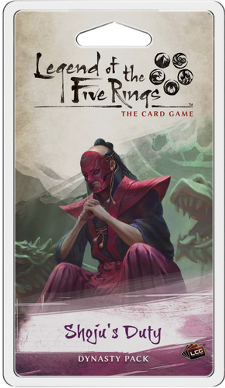 Карточная игра Legend of the Five Rings LCG: Shoju's Duty Dynasty Pack
Карточная игра Legend of the Five Rings LCG: Shoju's Duty Dynasty Pack