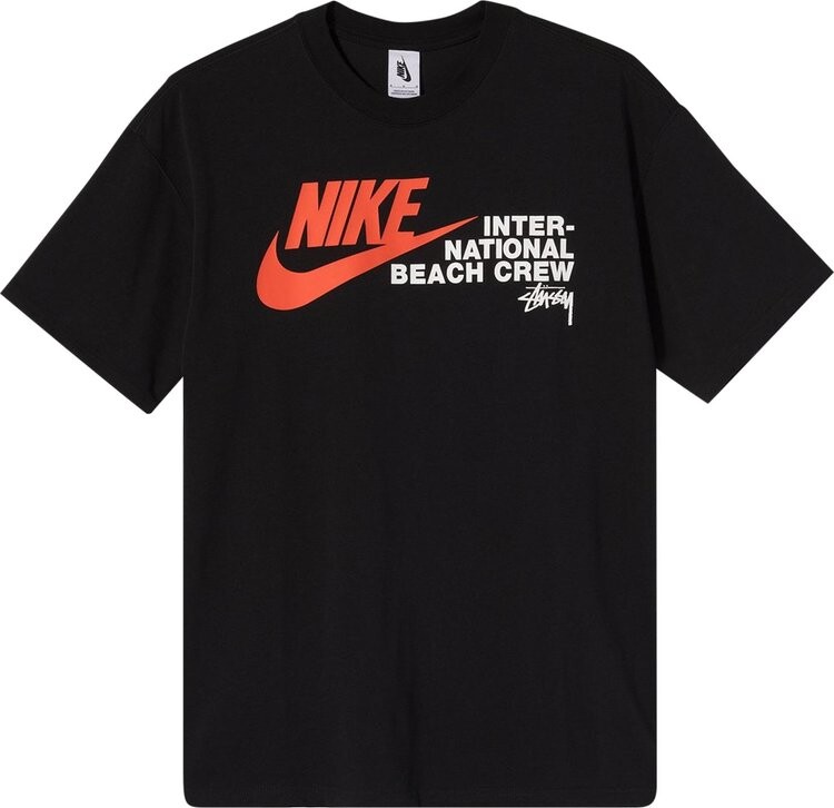Футболка Nike x Stussy International Beach Crew Tee 'Black', черный
Футболка Nike x Stussy International Beach Crew Tee 'Black', черный