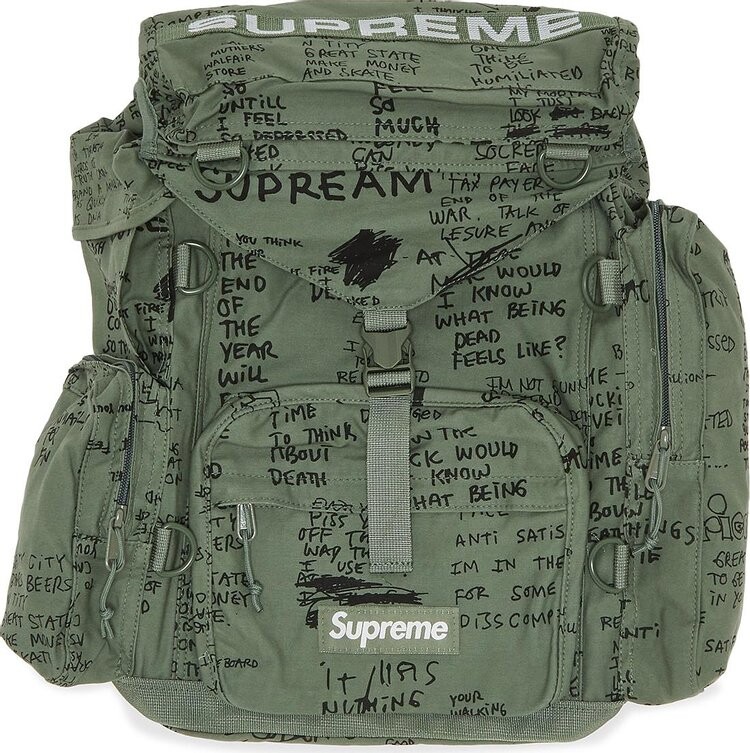 Рюкзак Supreme Field Backpack Olive Gonz, зеленый
Рюкзак Supreme Field Backpack Olive Gonz, зеленый