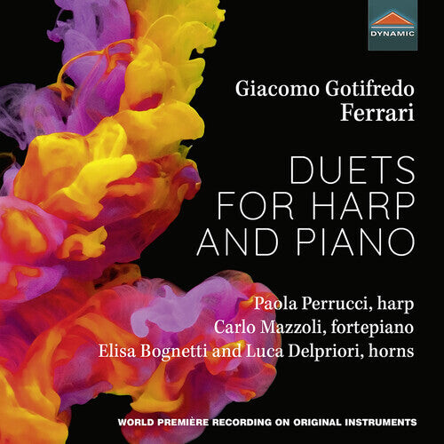 CD диск Ferrari / Perrucci / Delpriori: Duets for Harp & Piano 
CD диск Ferrari / Perrucci / Delpriori: Duets for Harp & Piano