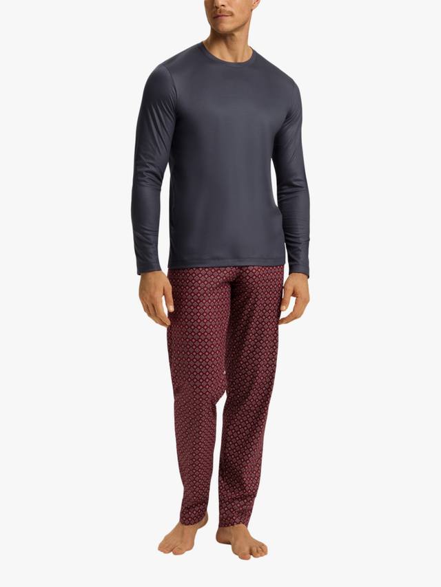 Пижамный комплект Night & Day из хлопковой смеси с геометрическим принтом Hanro, Red Gems Print
Пижамный комплект Night & Day из хлопковой смеси с геометрическим принтом Hanro, Red Gems Print