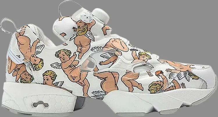 Лимитированные кроссовки InstaPump Fury 'LA' Reebok, белый 
Лимитированные кроссовки InstaPump Fury 'LA' Reebok, белый