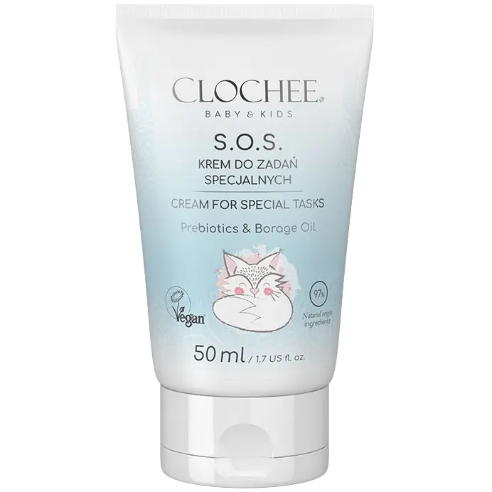 Clochee Baby & Kids крем с.у.с. для специальных задач для детей, 50 мл
Clochee Baby & Kids крем с.у.с. для специальных задач для детей, 50 мл