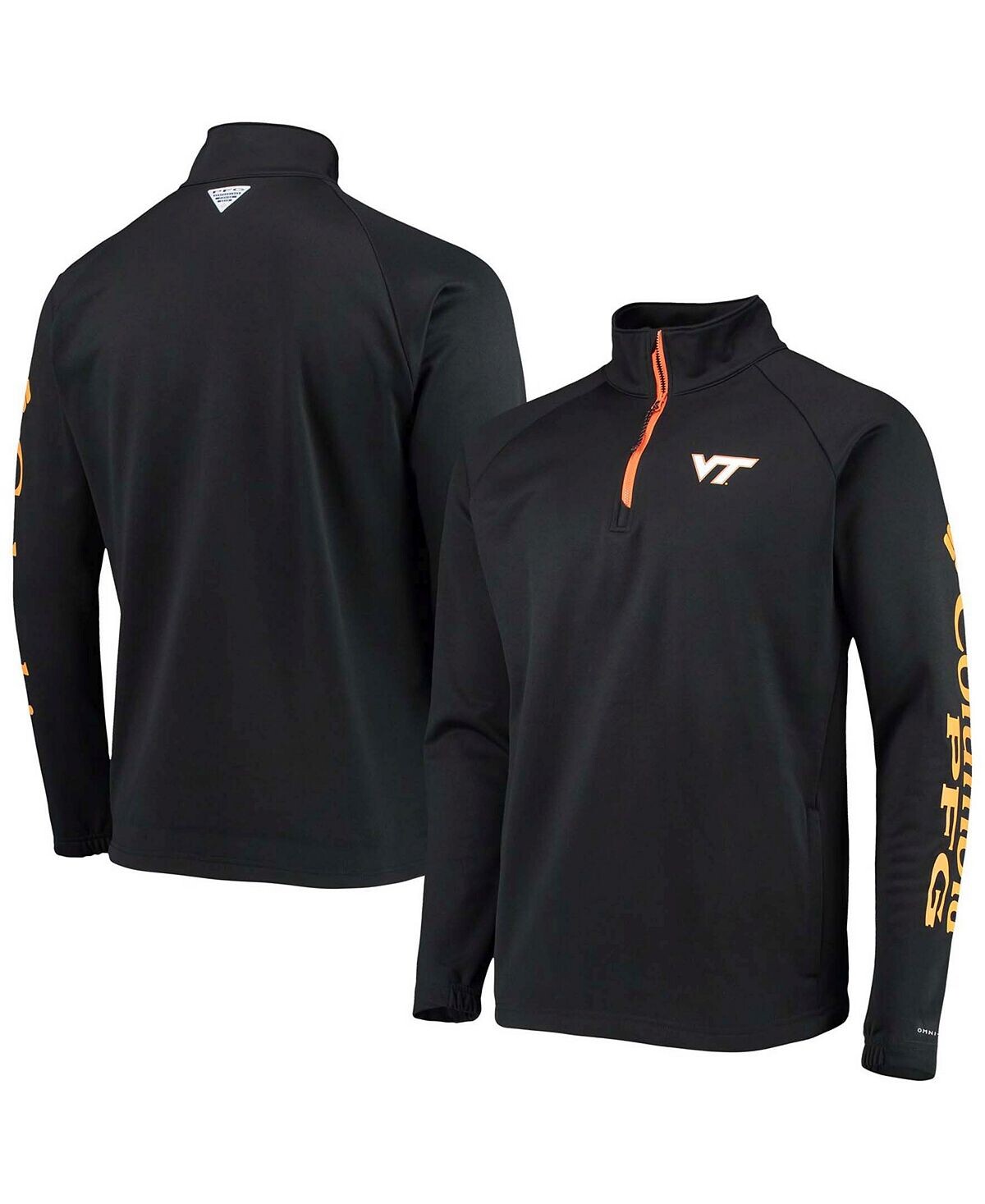 Мужская черная куртка virginia tech hokies terminal tackle из флиса с регланами omni-shade с молнией на четверть Columbia, черный
Мужская черная куртка virginia tech hokies terminal tackle из флиса с регланами omni-shade с молнией на четверть Columbia, черный