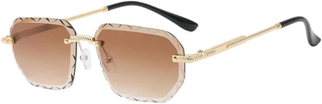 Солнцезащитные очки с защитой UV400 | Без оправы, линзы Ocean, металлические петли | Для женщин и мужчин, для занятий спортом на открытом воздухе и вождения DSVIGF, Gold-brown
Солнцезащитные очки с защитой UV400 | Без оправы, линзы Ocean, металлические петли | Для женщин и мужчин, для занятий спортом на открытом воздухе и вождения DSVIGF, Gold-brown