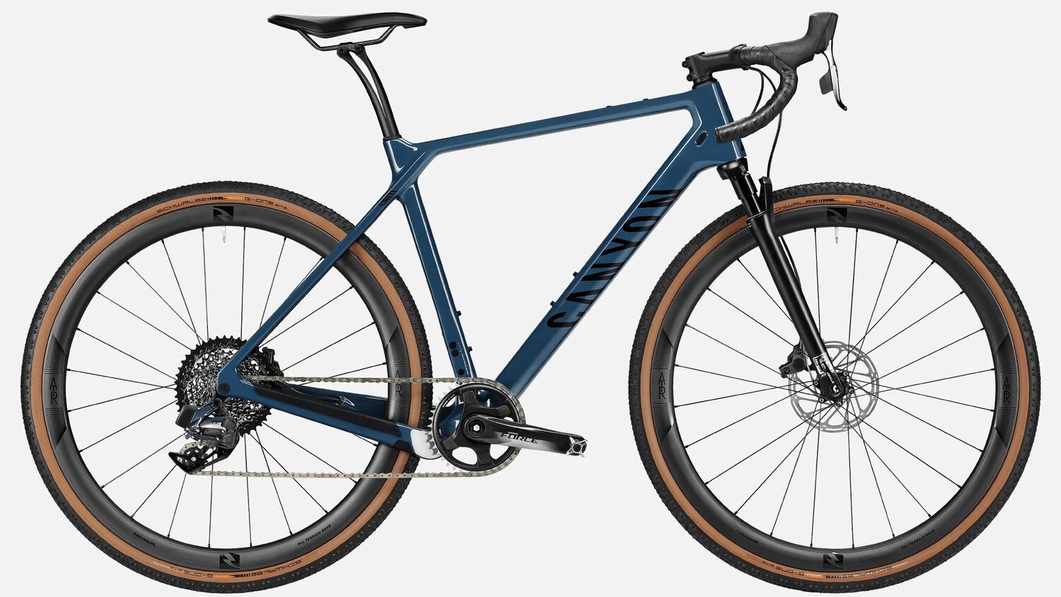 Гравийный велосипед Canyon Grizl CF SLX 8 AXS Trail, синий 
Гравийный велосипед Canyon Grizl CF SLX 8 AXS Trail, синий