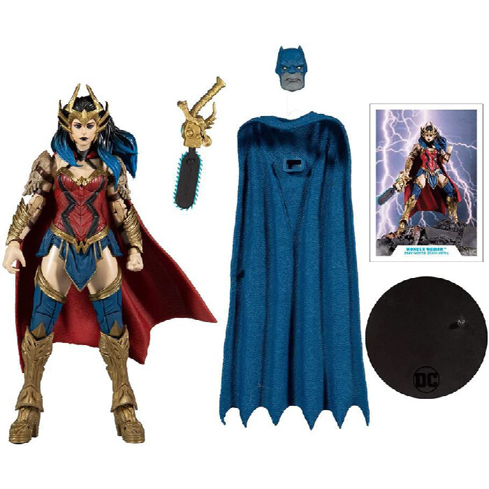 Экшн-фигурка McFarlane Toys Dark Nights: Death Metal DC Multiverse Wonder Woman, 18 см
Экшн-фигурка McFarlane Toys Dark Nights: Death Metal DC Multiverse Wonder Woman, 18 см